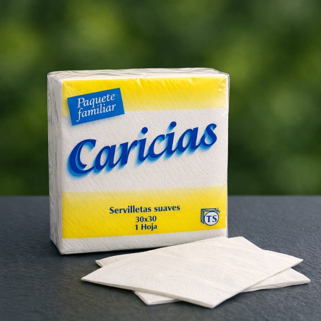 servilletas caricias 30X30