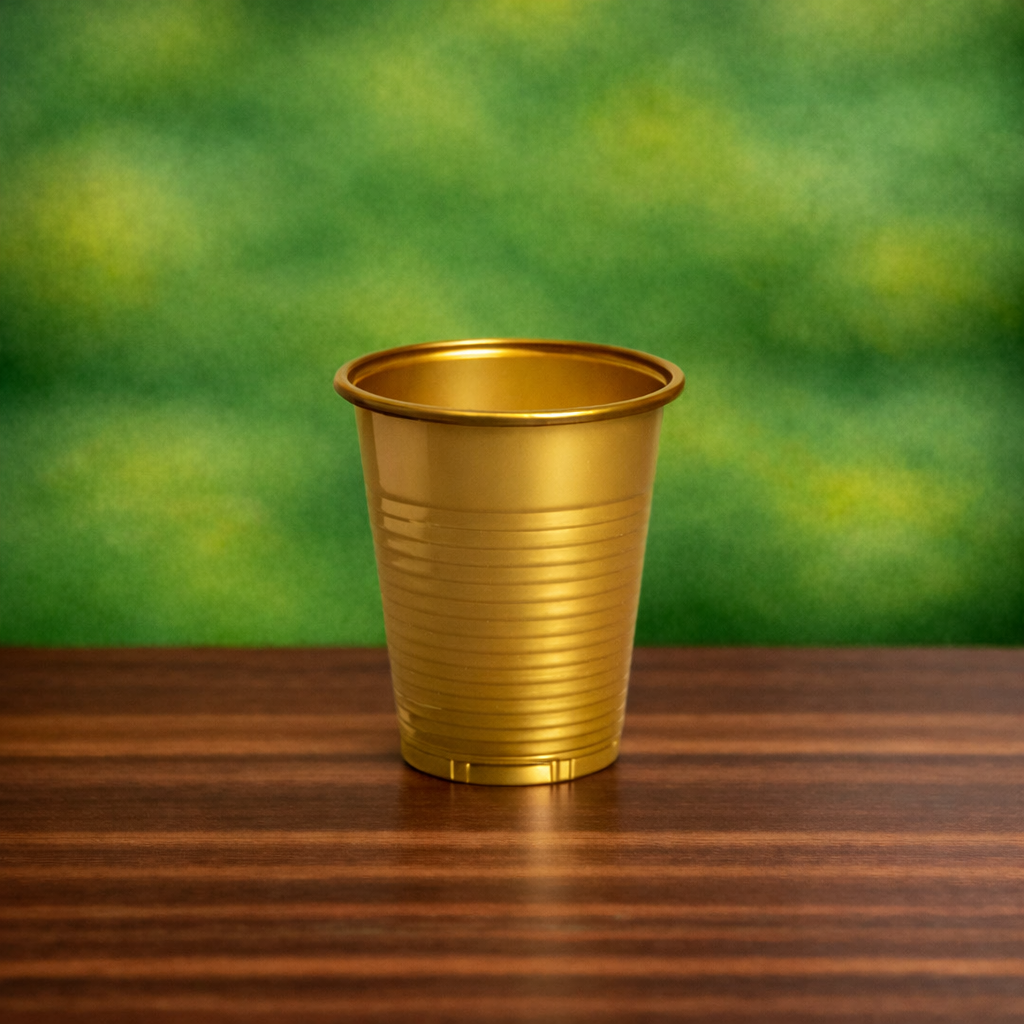 Vaso color Oro 200 cc