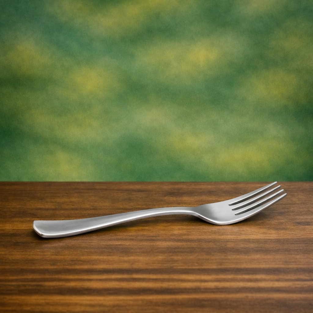 Tenedor Grande Metalizado