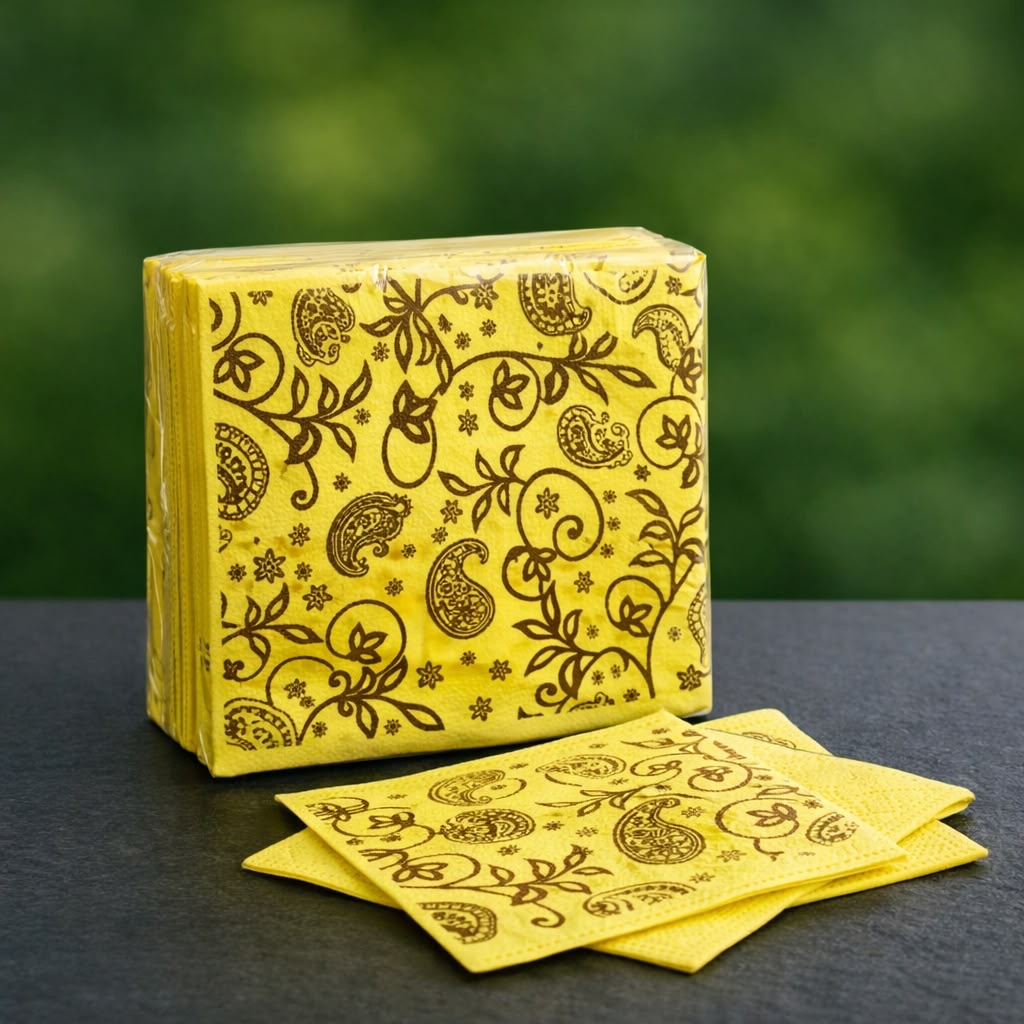 Servilletas Papel Celulosa 2 capas Decoradas 40 x 40 cm