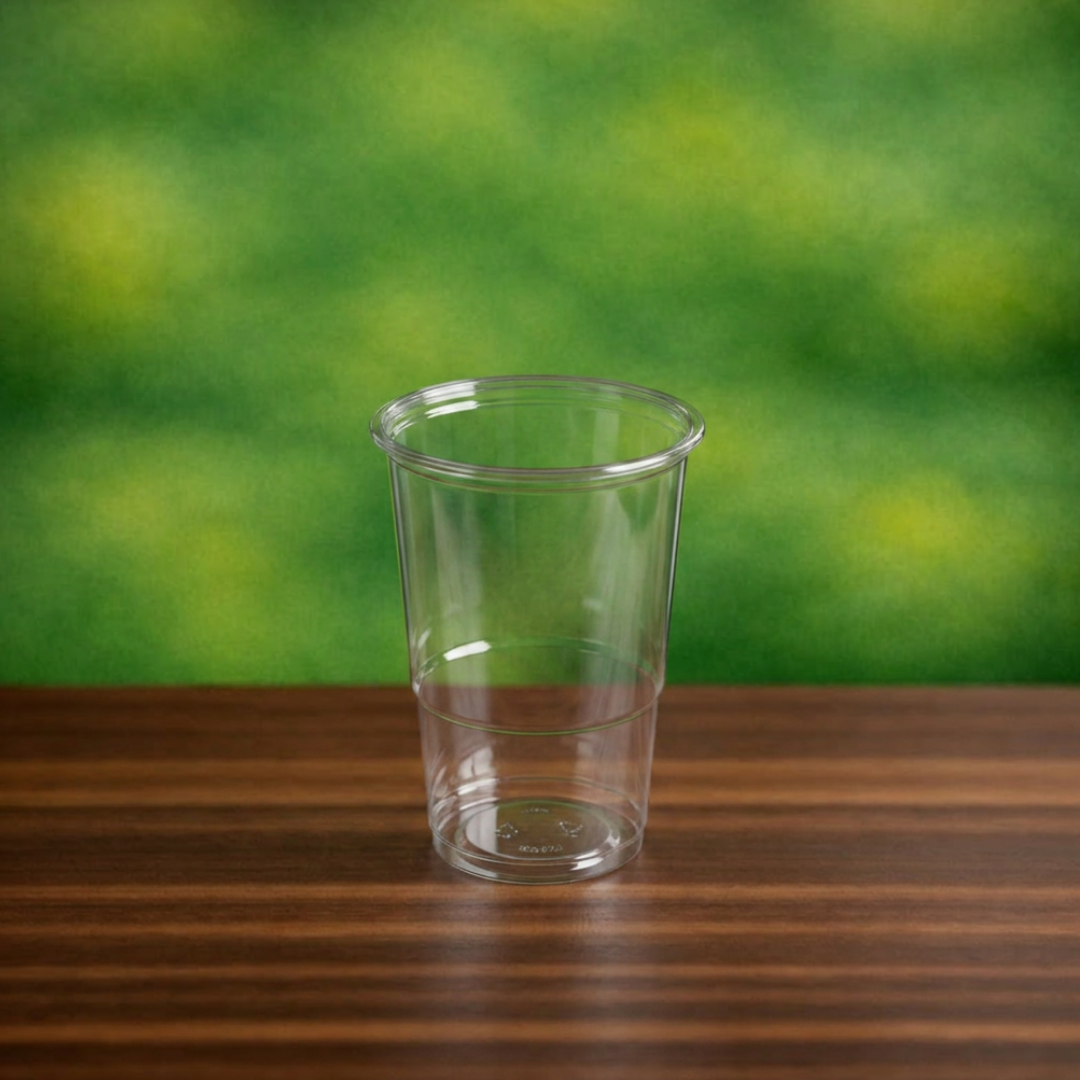 Vaso Transparente alta calidad Biodegradable 250 cc.